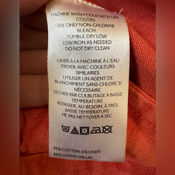 NWT Free People Sweet Talk Red Mango Chino Pants- Size 8 - Picture 10 of 11